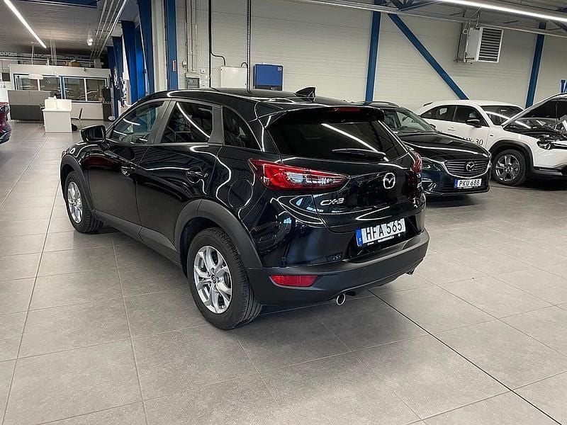 Begagnad Mazda CX-3 Vision 120 HK (88 kW) 2016 Svart SUV