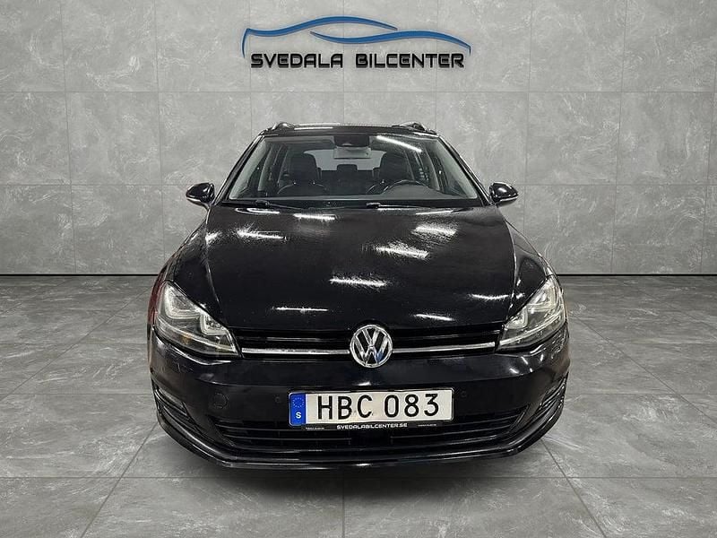 Begagnad VW Golf VII 110 HK (80 kW) 2015 Svart Kombi