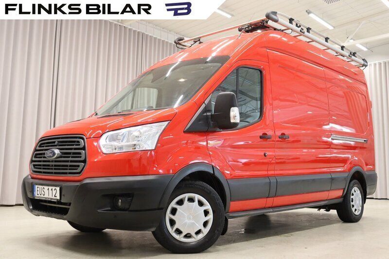 Röd Begagnad 2018 Ford Transit Van | 239 900 kr (Dyr) - Bild 1/4