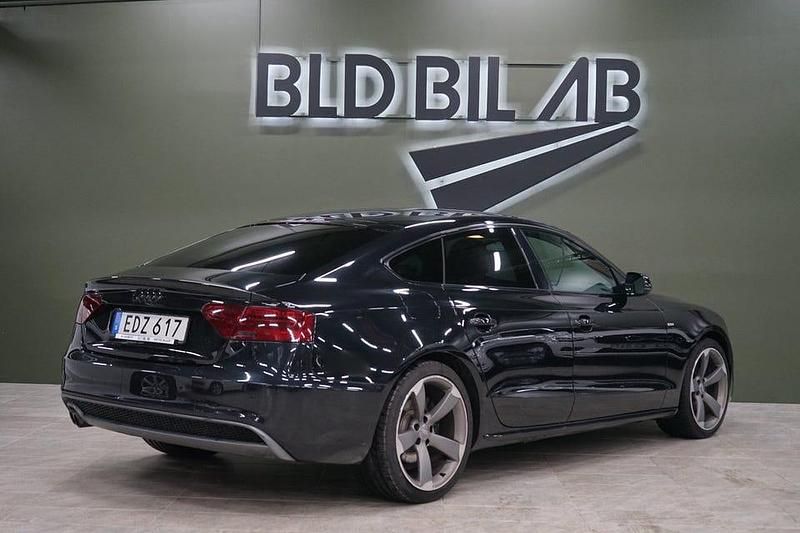 Begagnad Audi A5 Sportback 177 HK (130 kW) 2014 Svart Halvkombi