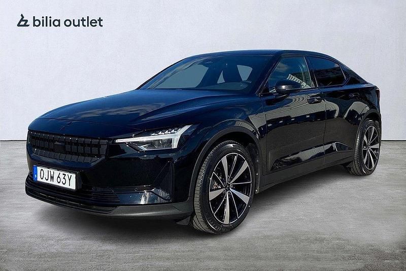 Svart Begagnad 2021 Polestar 2 Plus Sedan | 339 900 kr (Marknadspris) - Bild 1/3