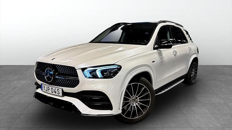 Vit Begagnad 2021 Mercedes GLE350 AMG SUV | 669 000 kr (Marknadspris) - Bild 1/4