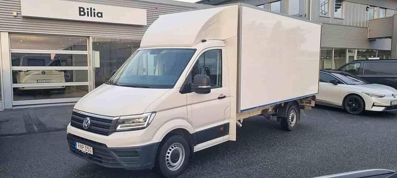 Vit Begagnad 2022 VW Crafter Van | 339 900 kr (Marknadspris) - Bild 1/1