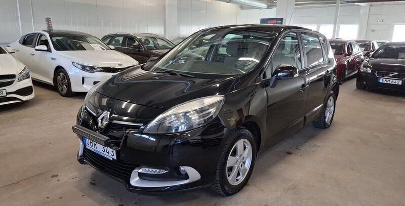 Svart Begagnad 2014 Renault Scénic III Minibuss | 69 999 kr (Marknadspris) - Bild 1/4