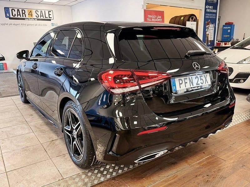 Begagnad Mercedes A180 AMG 136 HK (100 kW) 2019 Svart Halvkombi