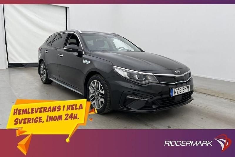 Svart Begagnad 2019 Kia Optima Advance Kombi | 159 800 kr - Bild 1/3