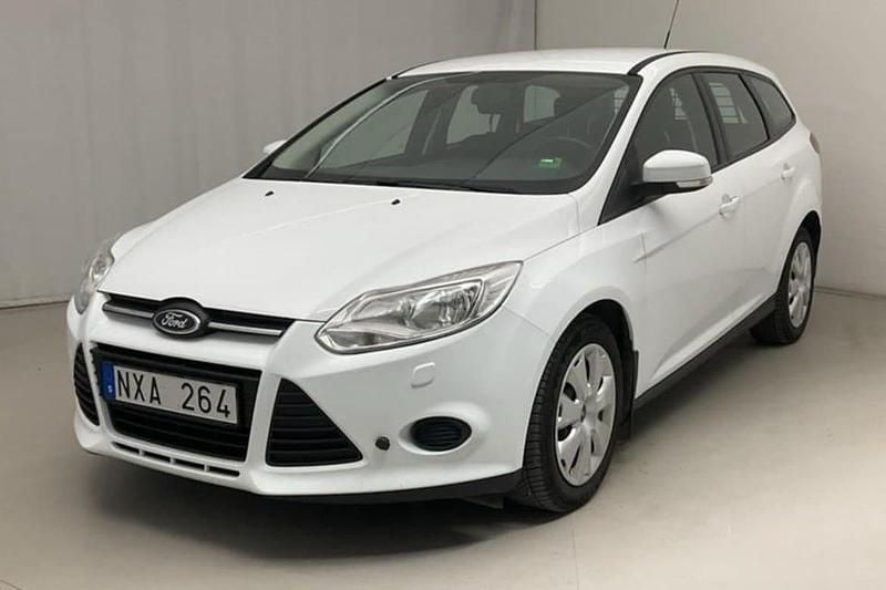 Begagnad Ford Focus 95 HK (69 kW) 2014 Vit Kombi