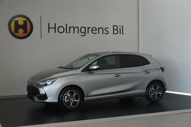 Grå/silver Ny 2024 MG MG3 Halvkombi | 277 490 kr (Marknadspris) - Bild 1/4