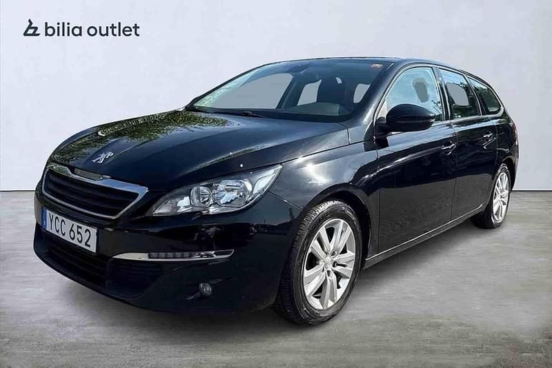Svart Begagnad 2016 Peugeot 308 Kombi | 69 900 kr - Bild 1/1