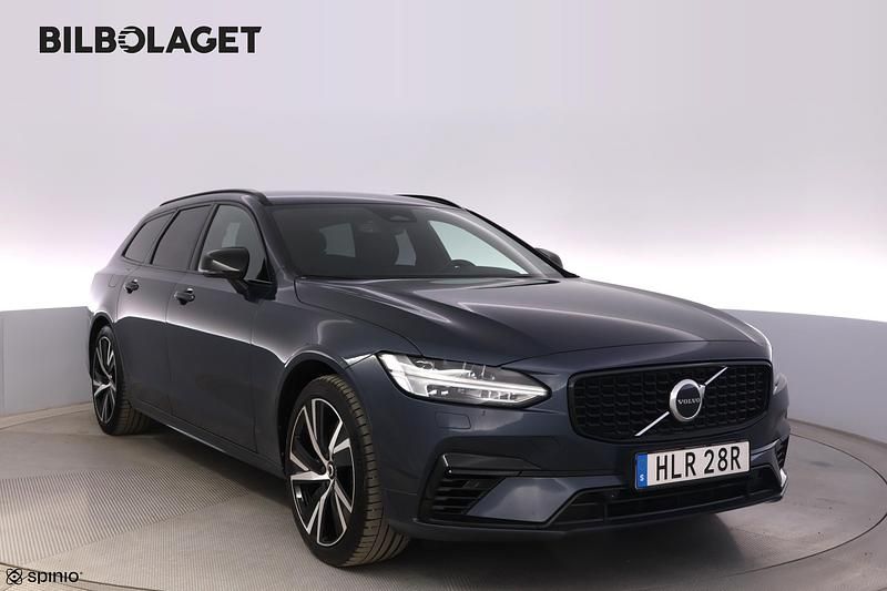 Mörkblå Begagnad 2022 Volvo V90 Plus Kombi | 379 800 kr (Lite dyr) - Bild 1/4