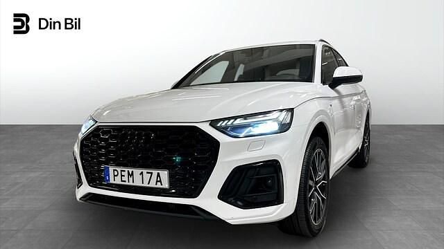 Vit Begagnad 2022 Audi Q5 Sportback S-Line SUV | 449 000 kr (Lite dyr) - Bild 1/4