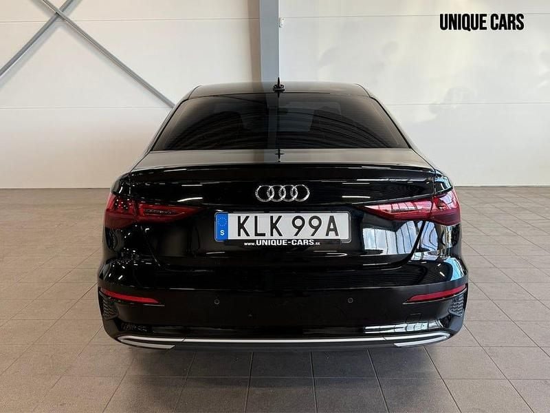 Begagnad Audi A3 Comfort 150 HK (110 kW) 2020 Svart Sedan