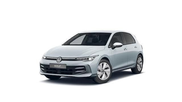 Ljusblå (blå) Ny 2025 VW Golf VIII Life Halvkombi | 380 600 kr (Dyr) - Bild 1/4