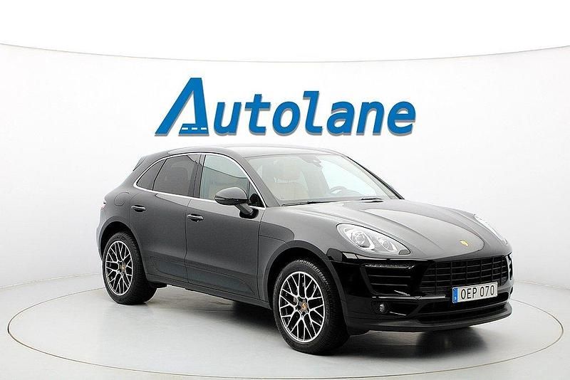 Begagnad Porsche Macan S 2017 Svart SUV