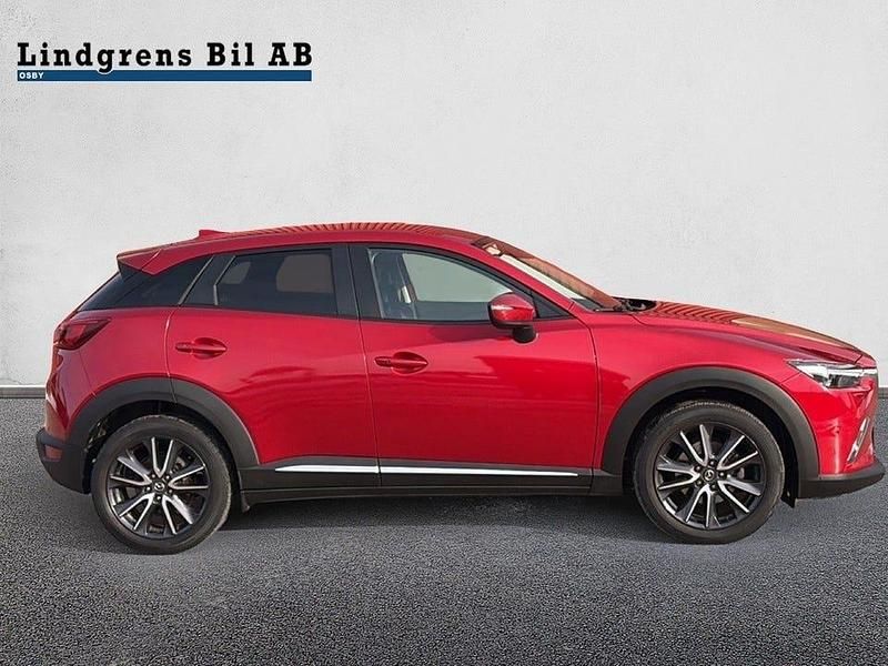 Begagnad Mazda CX-3 Optimum 120 HK (88 kW) 2018 Röd SUV