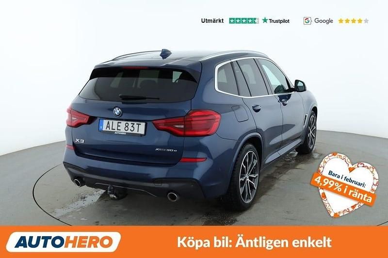 Begagnad BMW X3 M Sport 295 HK (216 kW) 2021 Blå SUV
