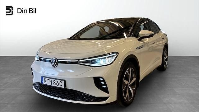 Vit (glacier white metallic bl) Begagnad 2022 VW ID.5 GTX SUV | 359 900 kr (Bra pris) - Bild 1/4