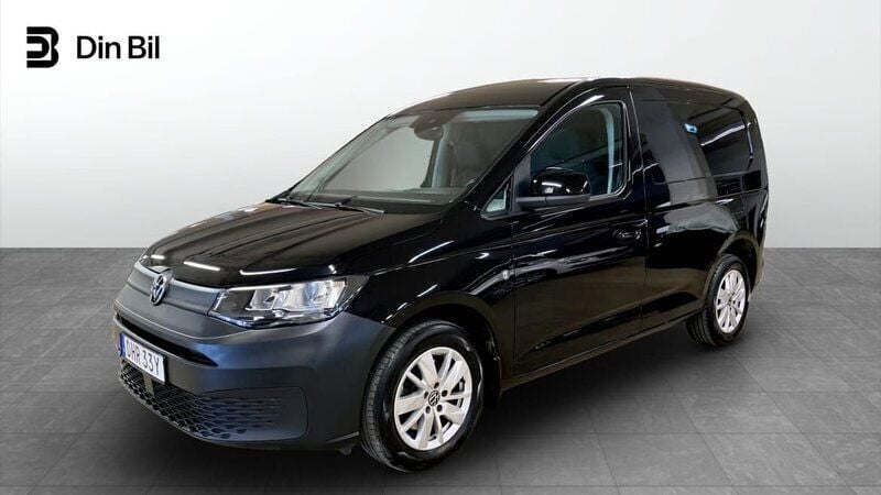 Svart Begagnad 2022 VW Caddy Minibuss | 269 900 kr (Superpris) - Bild 1/4