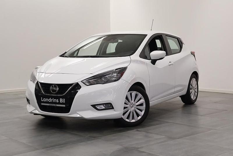 Vit Begagnad 2022 Nissan Micra Halvkombi | 169 900 kr (Marknadspris) - Bild 1/4
