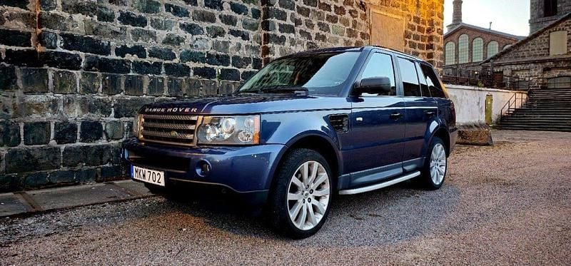 Blå Begagnad 2008 Land Rover Range Rover Sport SUV | 85 000 kr (Dyr) - Bild 1/4