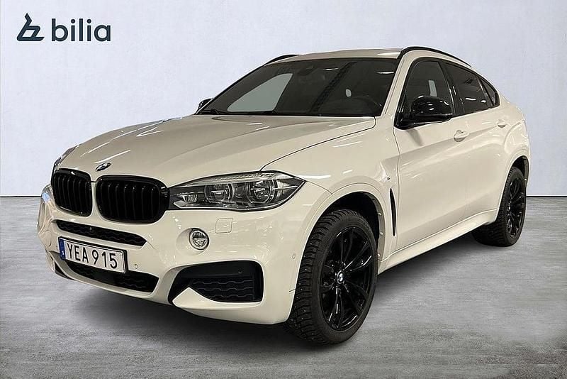 Vit Begagnad 2016 BMW X6 M Sport SUV | 339 900 kr (Bra pris) - Bild 1/4