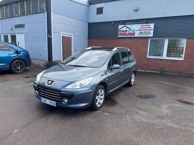 Mörkgrå Begagnad 2006 Peugeot 307 Kombi | 29 900 kr (Lite dyr) - Bild 1/4
