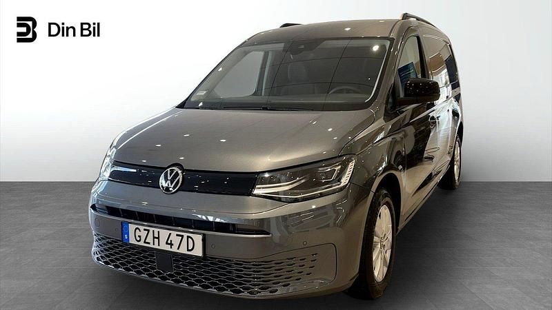 Grå (indiumgrå metallic) Ny 2025 VW Caddy Maxi Minibuss | 470 250 kr (Lite dyr) - Bild 1/4
