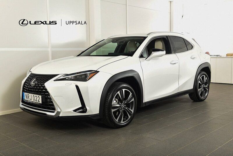 Vit (sonic white) Begagnad 2023 Lexus UX 250h SUV | 369 900 kr (Dyr) - Bild 1/4