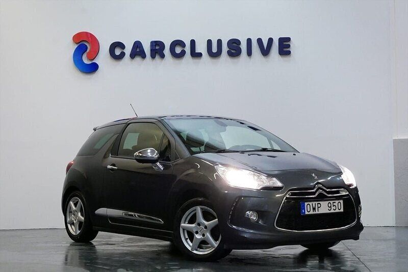 Flerfärgad Begagnad 2013 Citroën DS3 Chic Halvkombi | 49 900 kr - Bild 1/3