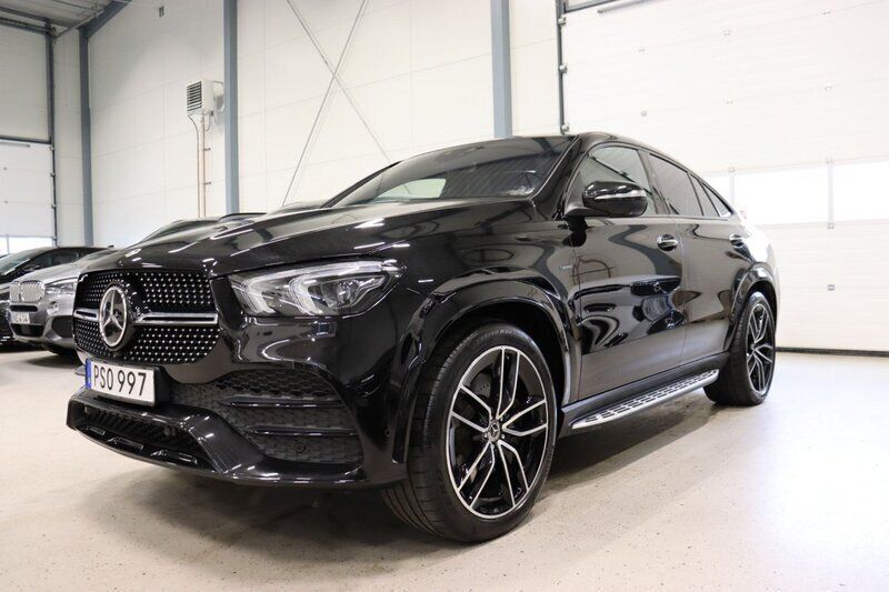 Svart Begagnad 2021 Mercedes GLE350 AMG Sportkupé | 849 900 kr - Bild 1/4
