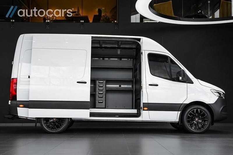 Vit Begagnad 2021 Mercedes Sprinter Van | 425 000 kr (Lite dyr) - Bild 1/4