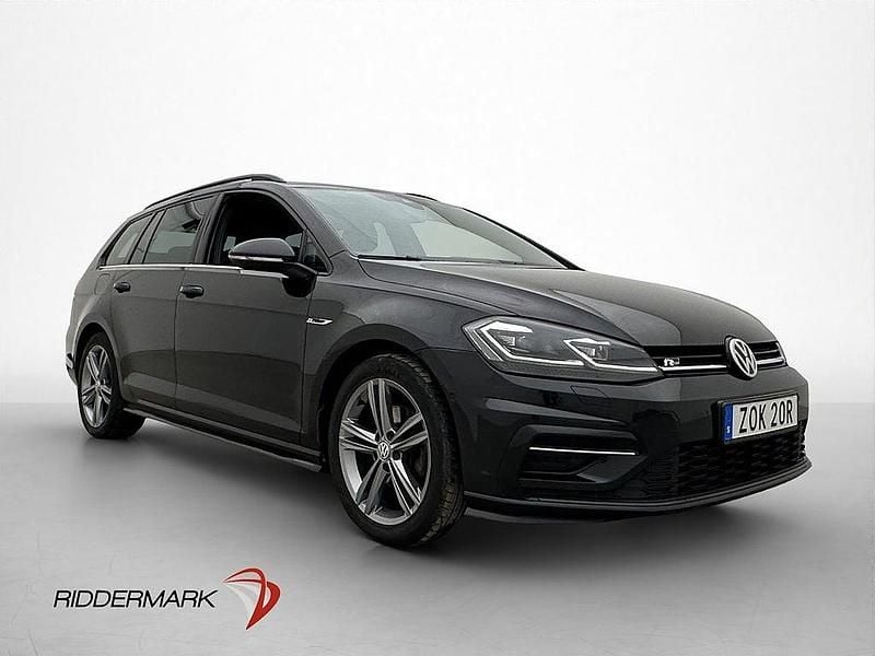 Begagnad VW Golf VII R-line 150 HK (110 kW) 2019 Svart Kombi