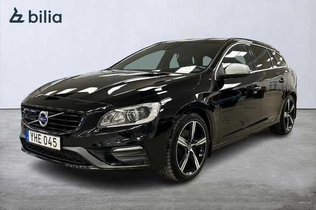 Svart Begagnad 2016 Volvo V60 R-Design Kombi | 239 900 kr (Dyr) - Bild 1/3