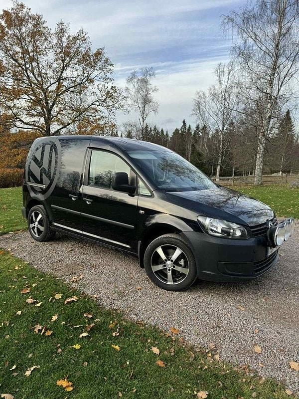 Svart Begagnad 2012 VW Caddy Minibuss | 45 000 kr (Marknadspris) - Bild 1/4