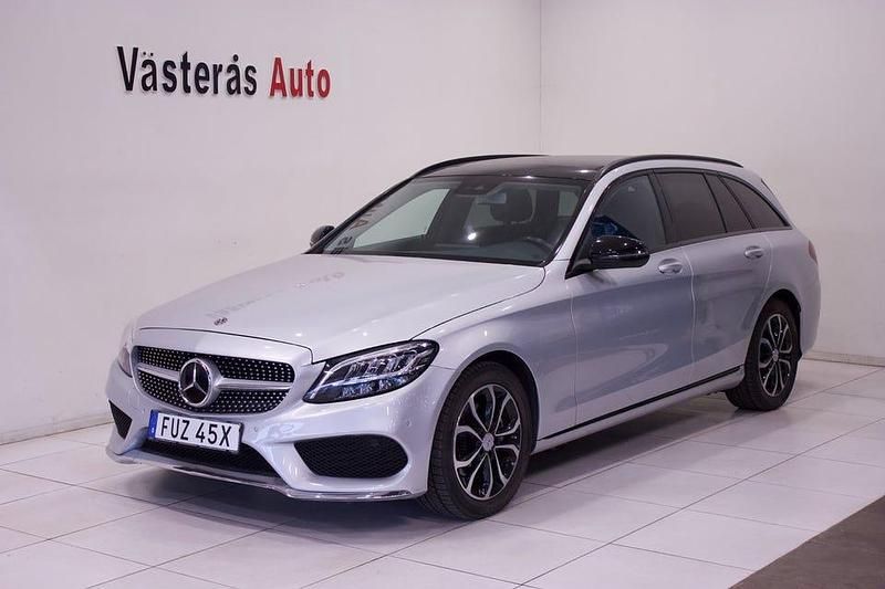 Silver Begagnad 2020 Mercedes C220 Kombi | 279 000 kr (Bra pris) - Bild 1/4