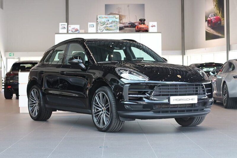 Svart Begagnad 2019 Porsche Macan S SUV | 499 000 kr (Marknadspris) - Bild 1/4