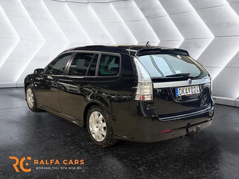 Begagnad Saab 9-3 Vector 175 HK (128 kW) 2007 Svart Kombi
