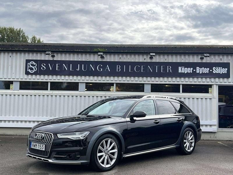 Svart Begagnad 2016 Audi A6 Allroad Kombi | 149 900 kr (Marknadspris) - Bild 1/4