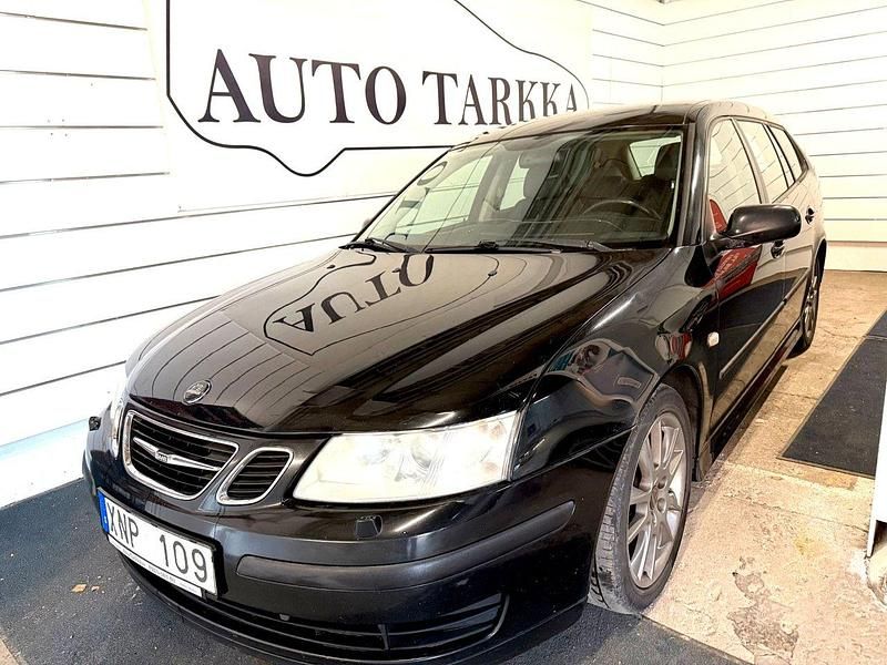 Svart Begagnad 2006 Saab 9-3 Linear Kombi | 22 900 kr (Dyr) - Bild 1/4