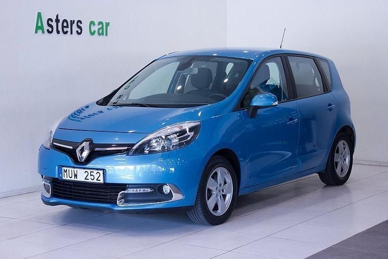Mörkblå (blå) Begagnad 2012 Renault Scénic III Minibuss | 35 000 kr (Bra pris) - Bild 1/4