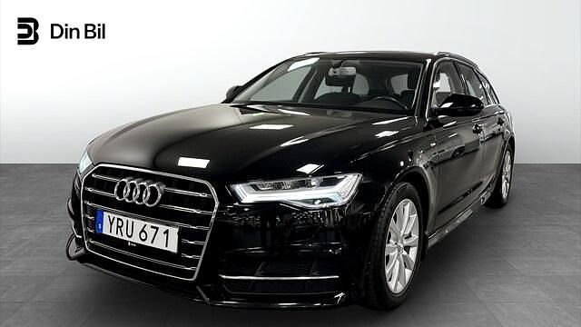Svart Begagnad 2017 Audi A6 S-Line Kombi | 205 900 kr (Superpris) - Bild 1/4