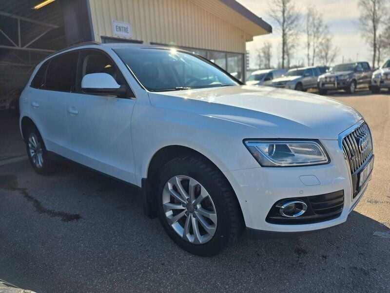 Vit Begagnad 2013 Audi Q5 Design SUV | 155 000 kr (Marknadspris) - Bild 1/4