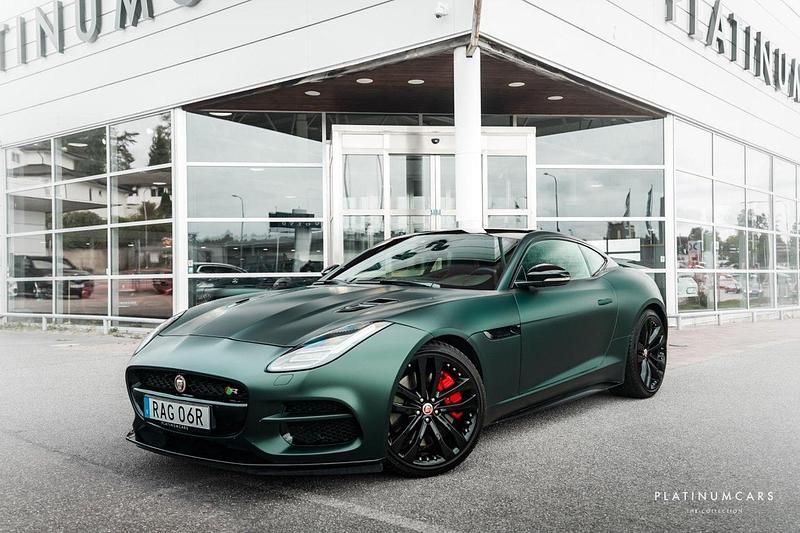 Vit Begagnad 2020 Jaguar F-Type R Sportkupé | 789 000 kr - Bild 1/4