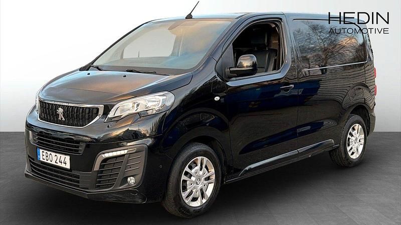 Svart (black) Begagnad 2021 Peugeot Expert Van | 169 900 kr (Superpris) - Bild 1/4