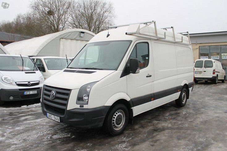 SÃ¥ld vw crafter 2,5tdi verkstad in., begagnad 2009, 16.000 mil i ...