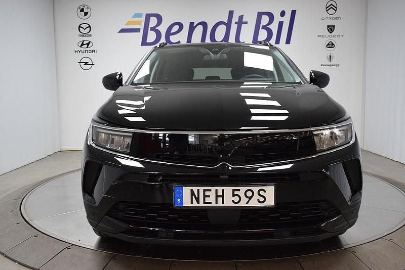 Begagnad Opel Grandland X GS Line 131 HK (96 kW) 2024 Svart SUV