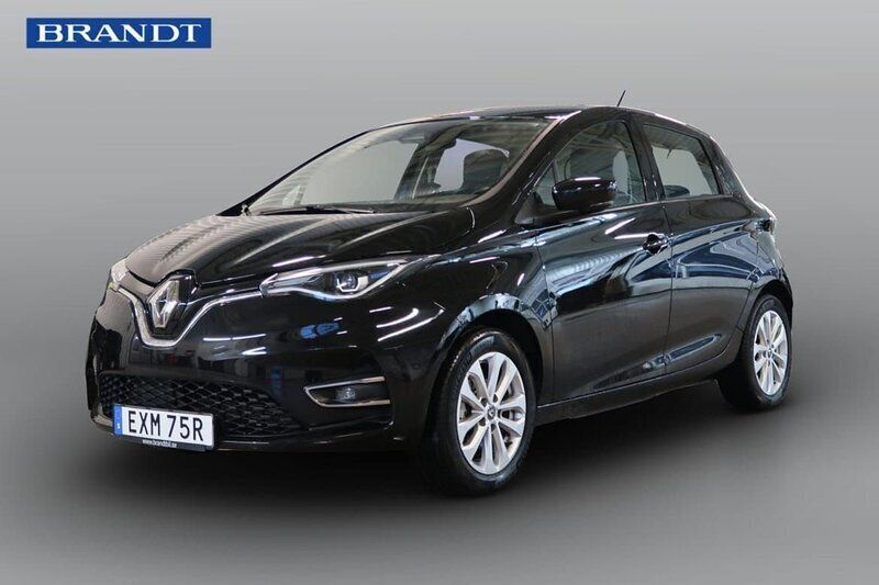 Svart Begagnad 2022 Renault Zoe Zen Halvkombi | 164 900 kr (Bra pris) - Bild 1/4