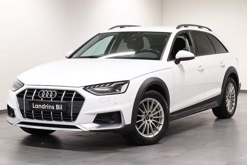 Vit Begagnad 2022 Audi A4 Allroad Sport Kombi | 349 000 kr (Lite dyr) - Bild 1/4