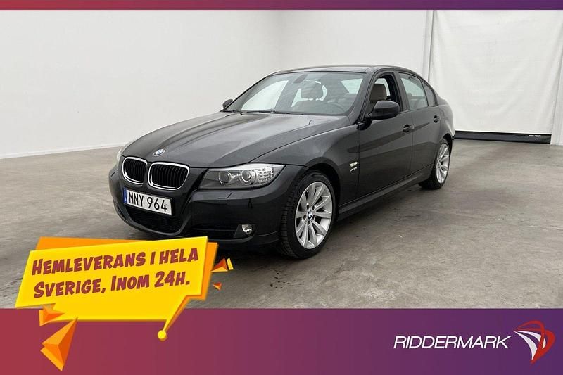 Svart Begagnad 2008 BMW 320 Comfort Edition Sedan | 119 800 kr (Dyr) - Bild 1/3