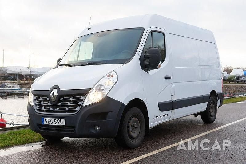 Vit Begagnad 2019 Renault Master Van | 178 500 kr (Bra pris) - Bild 1/4